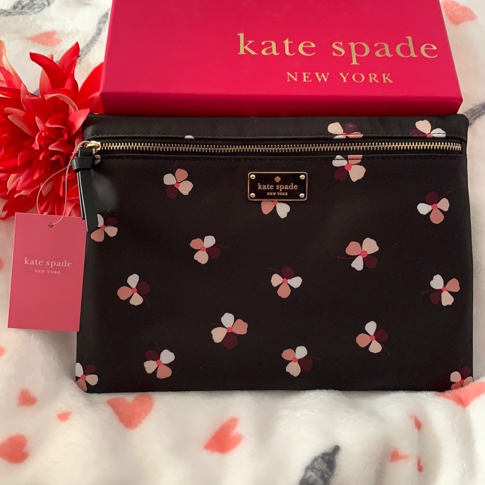 NWT! Kate Spade Wilson Road Dusk Buds Large Drewe.
